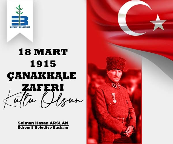 SELMAN HASAN ARSLAN 18 MART ÇANAKKALE ZAFERİ İLANI