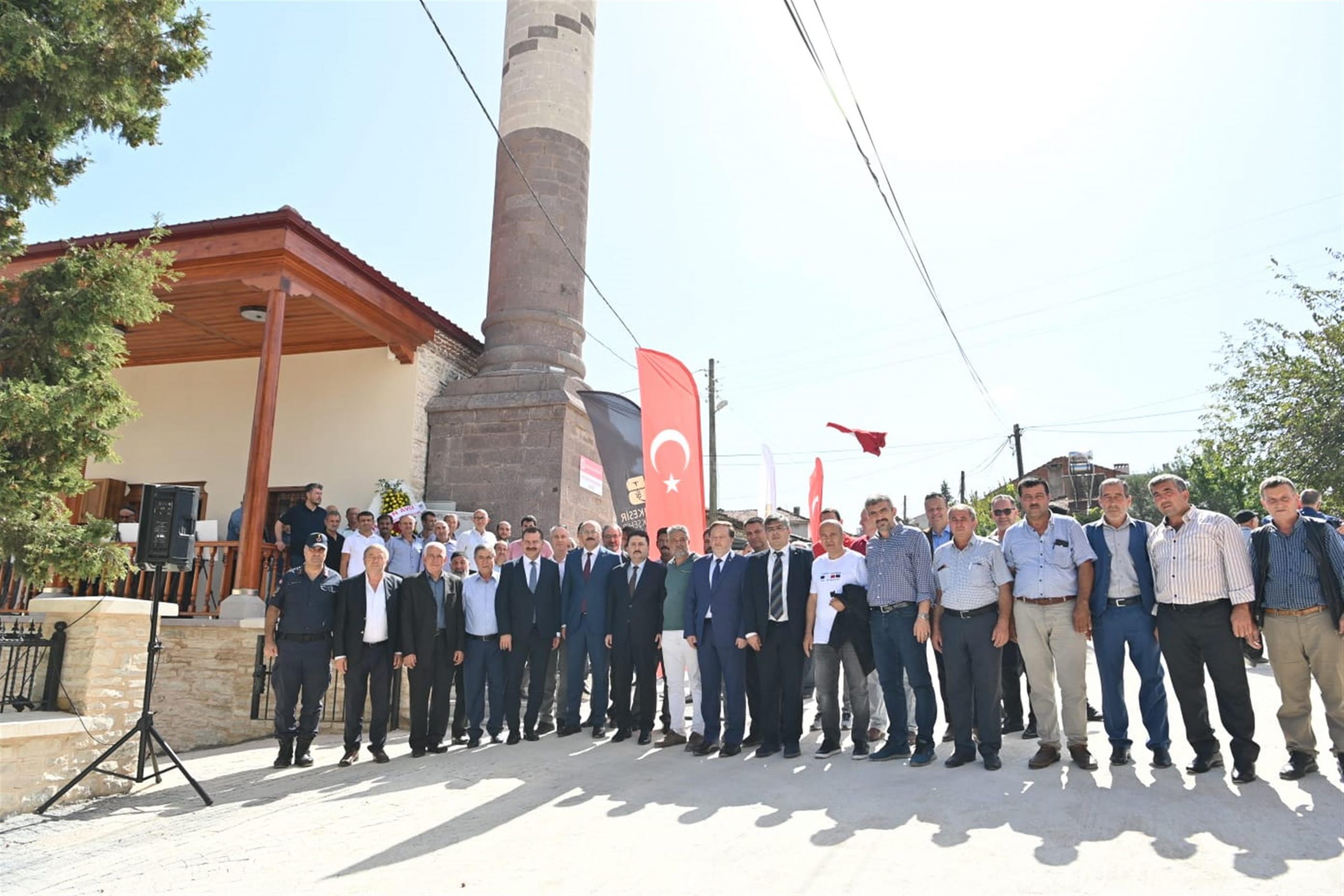 120 YILLIK TARİHİ CAMİDE YENİDEN EZAN SESİ