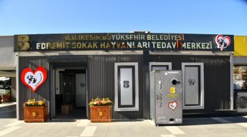 BBB’DEN, EDREMİT’E SOKAK HAYVANLARI TEDAVİ MERKEZİ