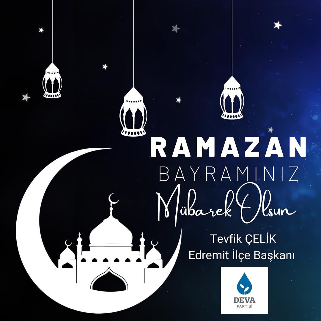 TEVFİK ÇELİK RAMAZAN BAYRAMI KUTLAMA İLANI