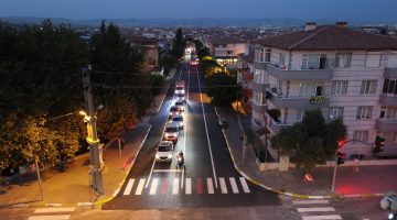 Çengel Caddesi’ne sıcak asfalt