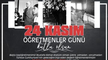 ALİ KEMAL DEVECİLER 24 KASIM ÖĞRETMENLER GÜNÜ KUTLAMASI