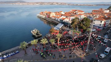 ATATÜRK AYVALIK’TA ÖZLEMLE ANILDI