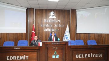 EDREMİT BELEDİYESİ AFET MÜDAHALE PLANI AÇIKLANDI