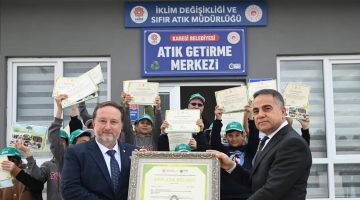 KARESİ’YE ‘SIFIR ATIK’ BELGESİ