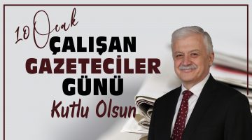 ALİ KEMAL DEVECİLER 10 OCAK ÇALIŞAN GAZETECİLER GÜNÜ KUTLAMA İLANI