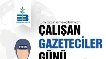 SELMAN HASAN ARSLAN GAZETECİLER GÜNÜ KUTLAMA İLANI