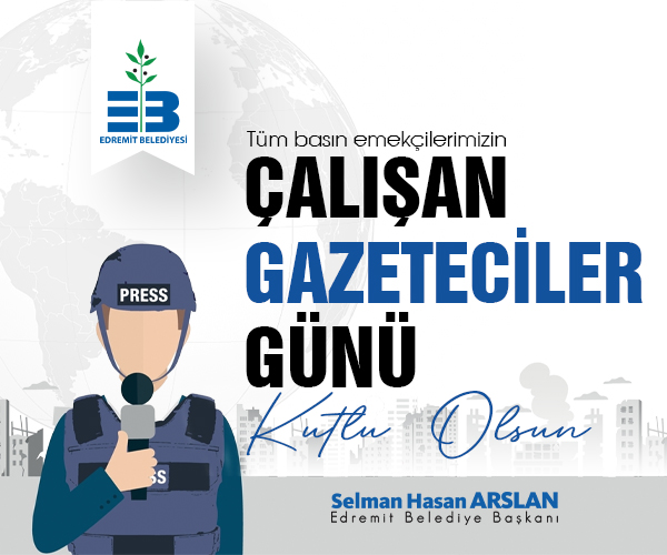 SELMAN HASAN ARSLAN GAZETECİLER GÜNÜ KUTLAMA İLANI