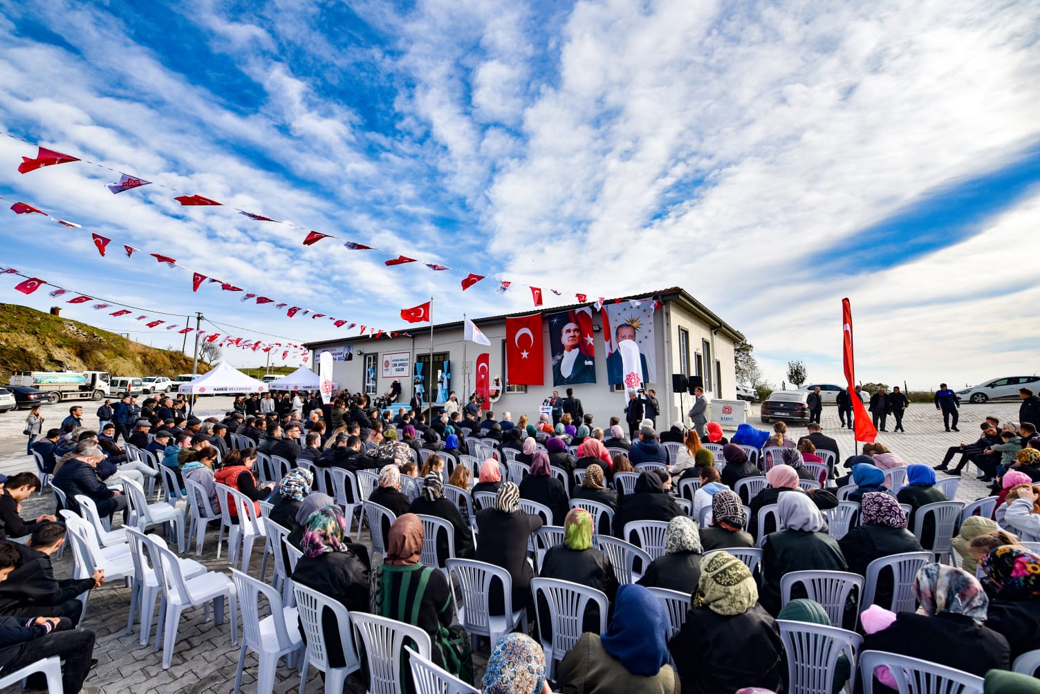 BAŞKAN ORKAN: “KARESİ’DE HER YERDE İZİMİZ VAR”