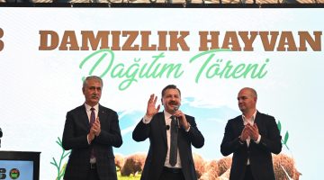 BÜYÜKŞEHİR, SAVAŞTEPE’DE 550 KÜÇÜKBAŞ DAĞITTI