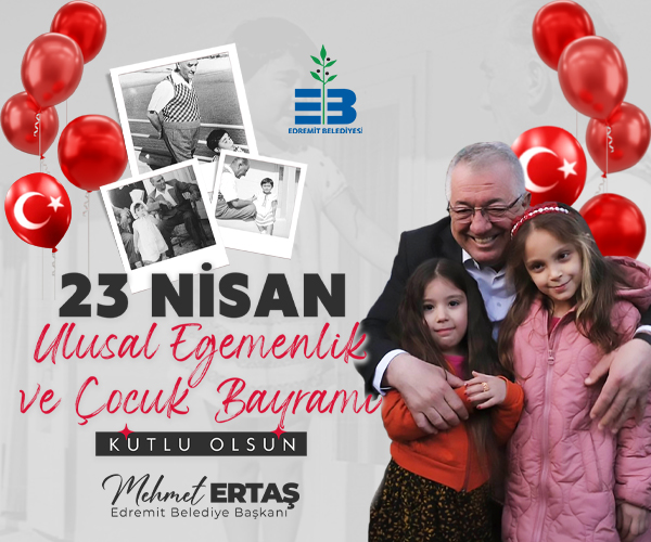 Ilan-Gorseli MEHMET ERTAŞ 23 NİSAN KUTLAMA İLANI