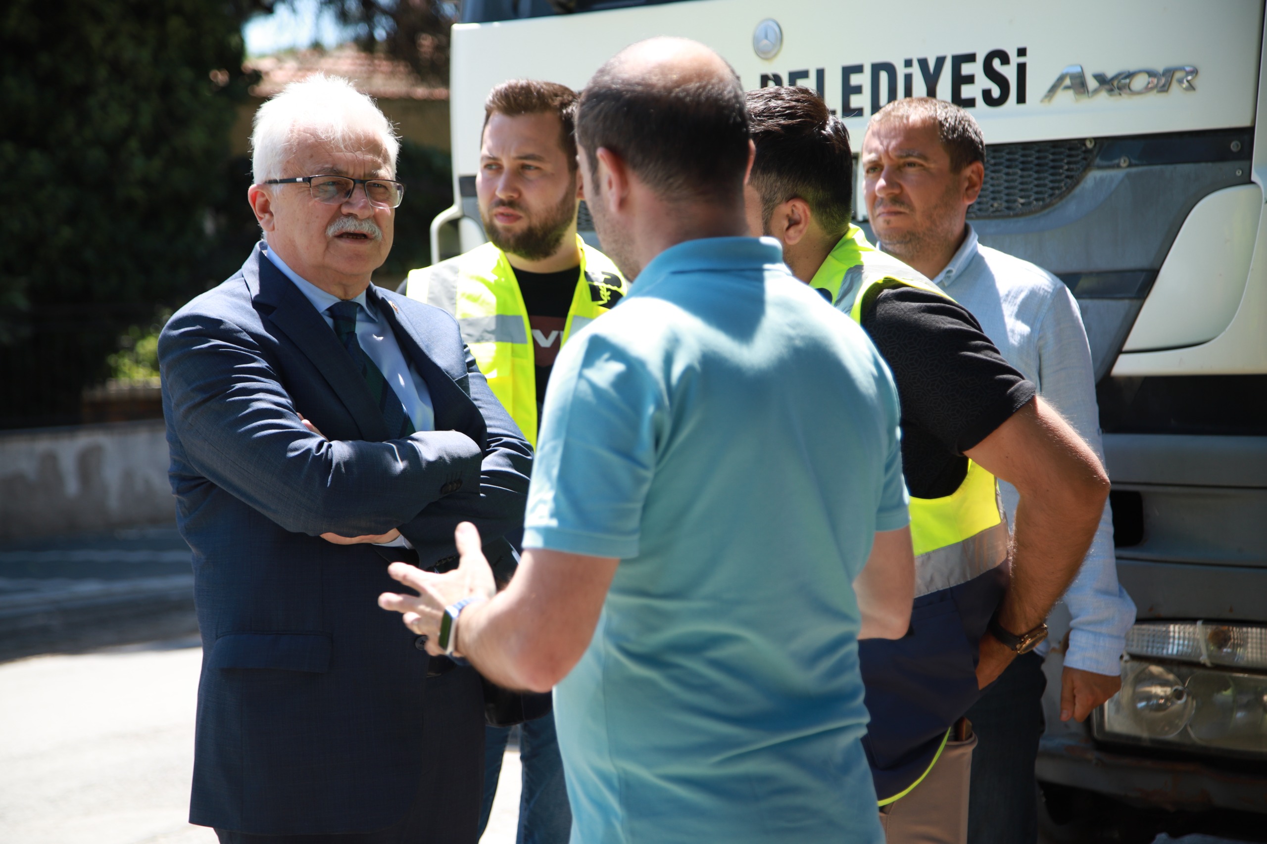 1-2 BAŞKAN DEVECİLER SÖZÜNÜ TUTTU, ÖREN YOLU YENİLENİYOR