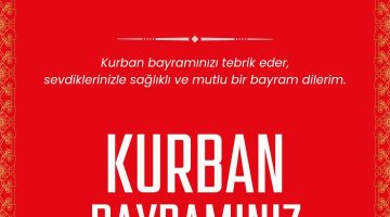 YUSUF YAVUZ KURBAN BAYRAMI KUTLAMA İLANI