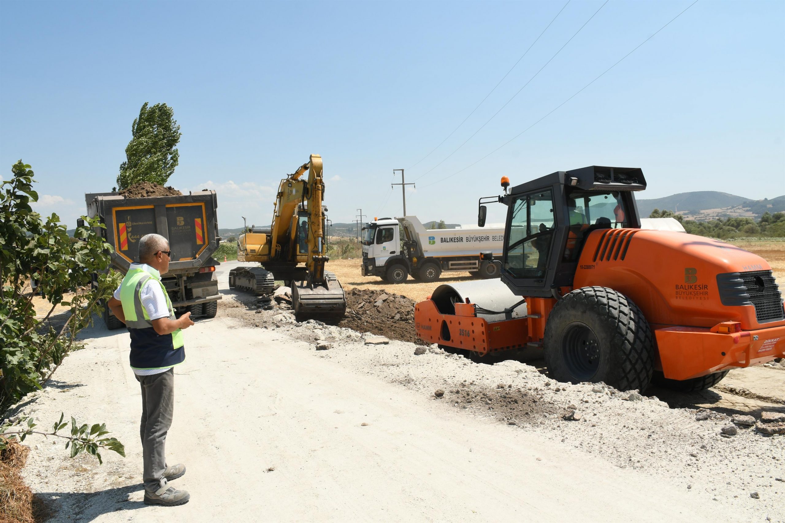 kepsut-osmaniye-kalburcu_11-scaled Büyükşehir, 4 ayda 30 kilometre yol yaptı