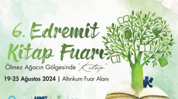 6. Edremit Kitap Fuarı başlıyor..