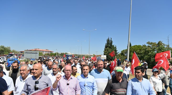 Başkan Akın, domates üreticisinin sesi oldu