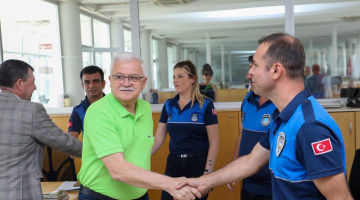 BAŞKAN DEVECİLER, ZABITA HAFTASINI KUTLADI