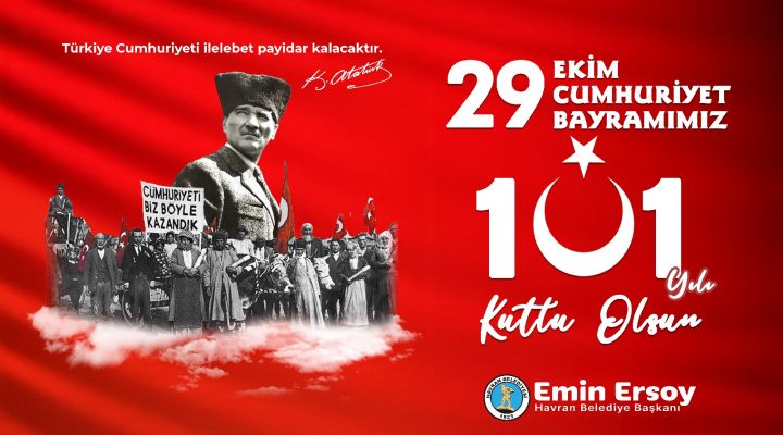 EMİN ERSOY 29 EKİM KUTLAMA İLANI