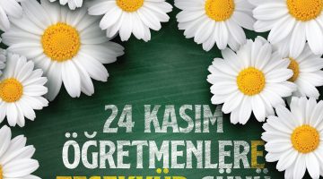 24 Kasım’da Öğretmenlere Teşekkür buluşması