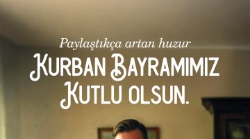 AHMET AKIN KURBAN BAYRAMI KUTLAMA İLANI