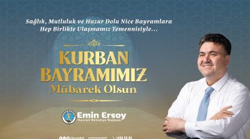 EMİN ERSOY KURBAN BAYRAMI KUTLAMA İLANI