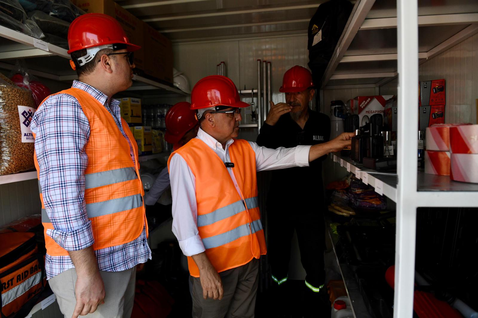 1-8 ALTIEYLÜL'DE AFETE KARŞI BÜYÜK HAZIRLIK