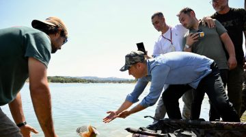 Akın’dan amatör balıkçılara müjde: Karaçepiş Göleti, Özel Avlak Sahası oluyor