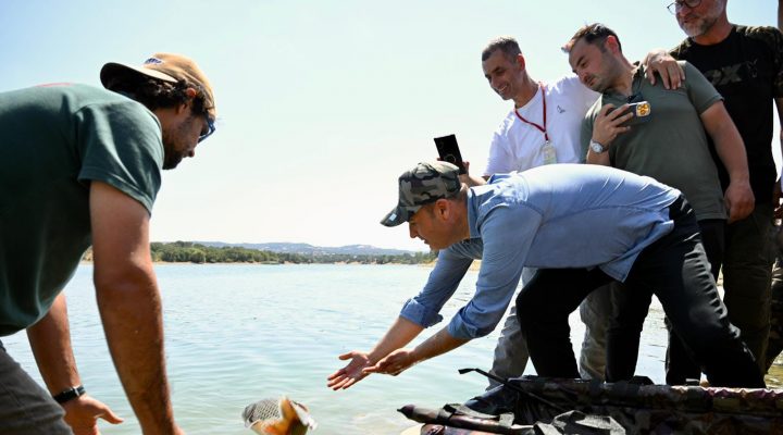 Akın’dan amatör balıkçılara müjde: Karaçepiş Göleti, Özel Avlak Sahası oluyor