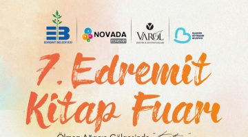 7. EDREMİT KİTAP FUARI BAŞLIYOR