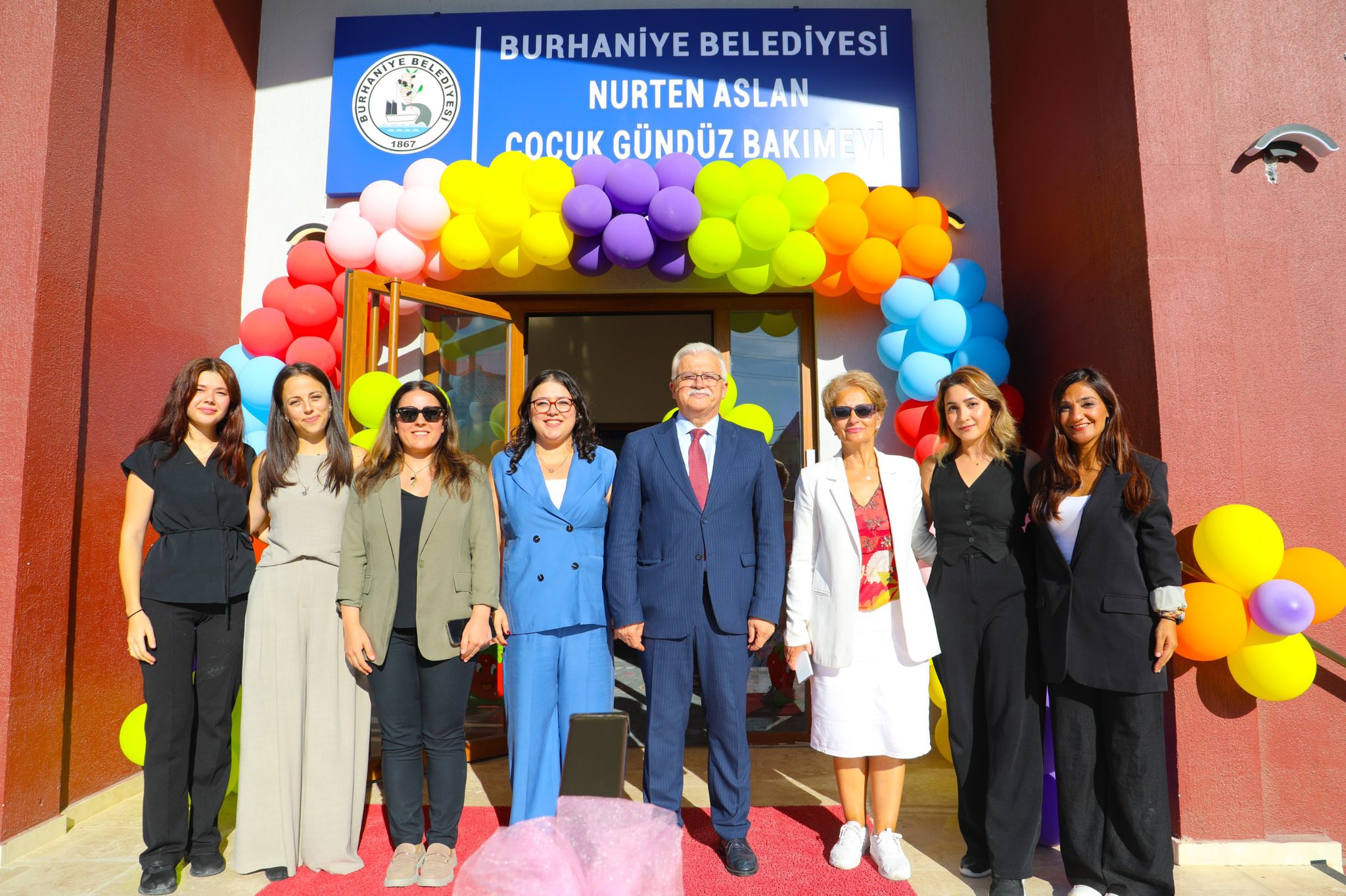 6 BURHANİYE BELEDİYESİ NURTEN ASLAN ÇOCUK GÜNDÜZ BAKIMEVİ AÇILDI