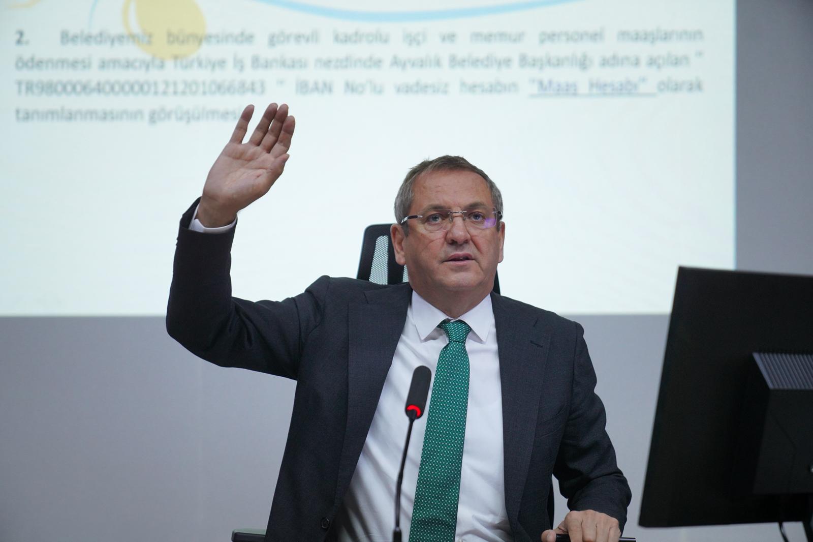 01 AYVALIK BELEDİYESİ EKİM AYI OLAĞAN MECLİS TOPLANTISI GERÇEKLEŞTİ
