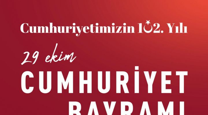 —-ALTIEYLÜL BELEDİYE BAŞKANI HAKAN ŞEHİRLİ’DEN 29 EKİM CUMHURİYET BAYRAMI MESAJI  —-“CUMHURİYETİMİZİ İLELEBET YAŞATACAĞIZ!”