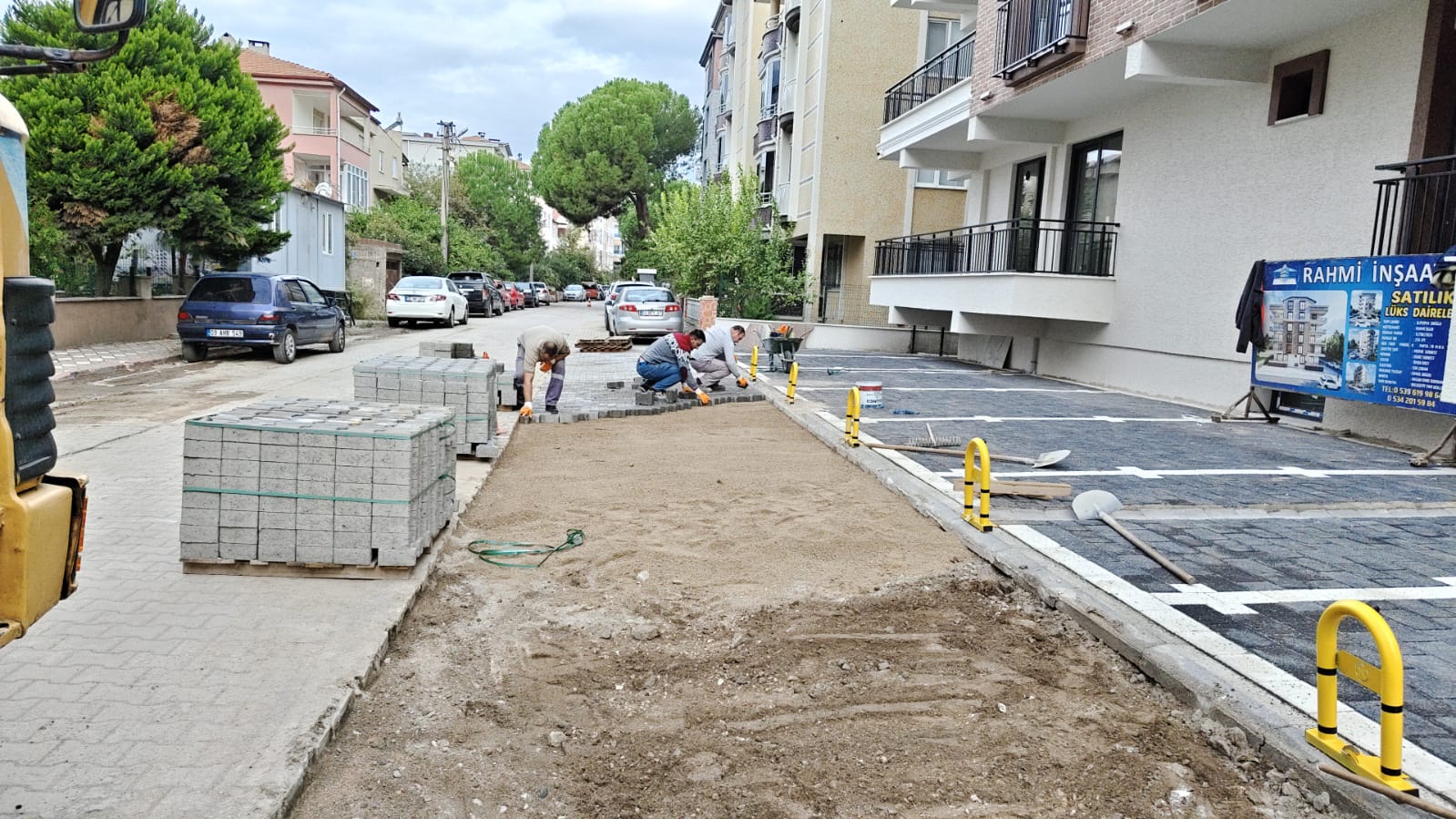 Edremit-2 -	Edremit Belediyesi’nde altyapı çalışmaları devam ediyor