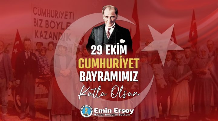 EMİN ERSOY 29 EKİM KUTLAMA İLANI