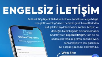 Balıkesir’de engelsiz iletişim için büyük adım