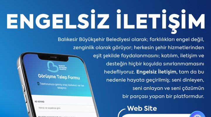 Balıkesir’de engelsiz iletişim için büyük adım