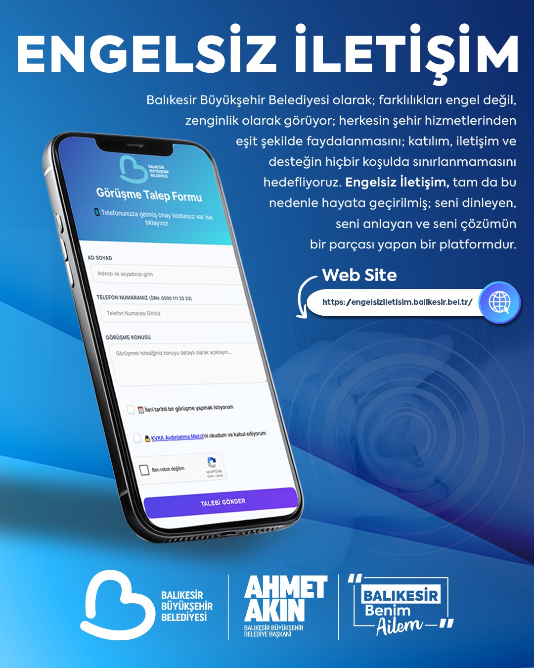 Balıkesir’de engelsiz iletişim için büyük adım