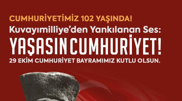 BAŞKAN AKIN’DAN 29 EKİM CUMHURİYET BAYRAMI MESAJI