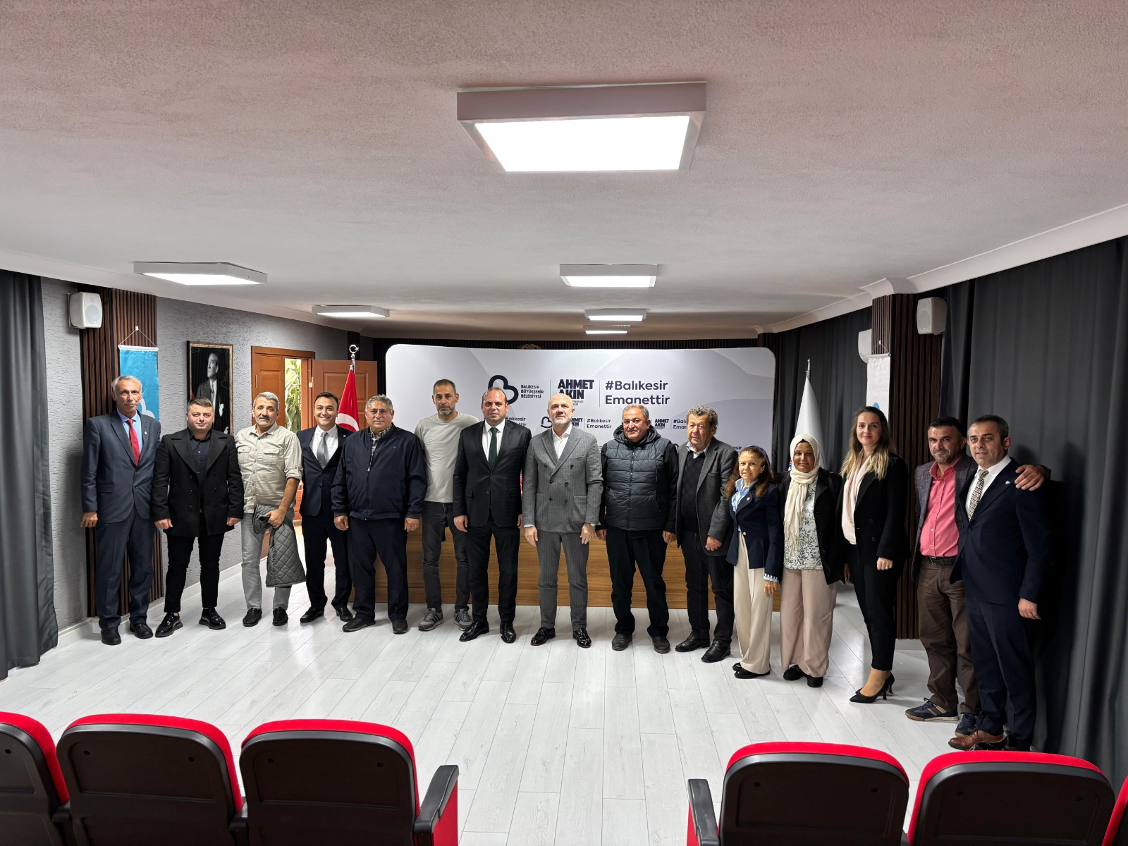— Büyükşehir Marmara Adası’nda muhtarları dinledi