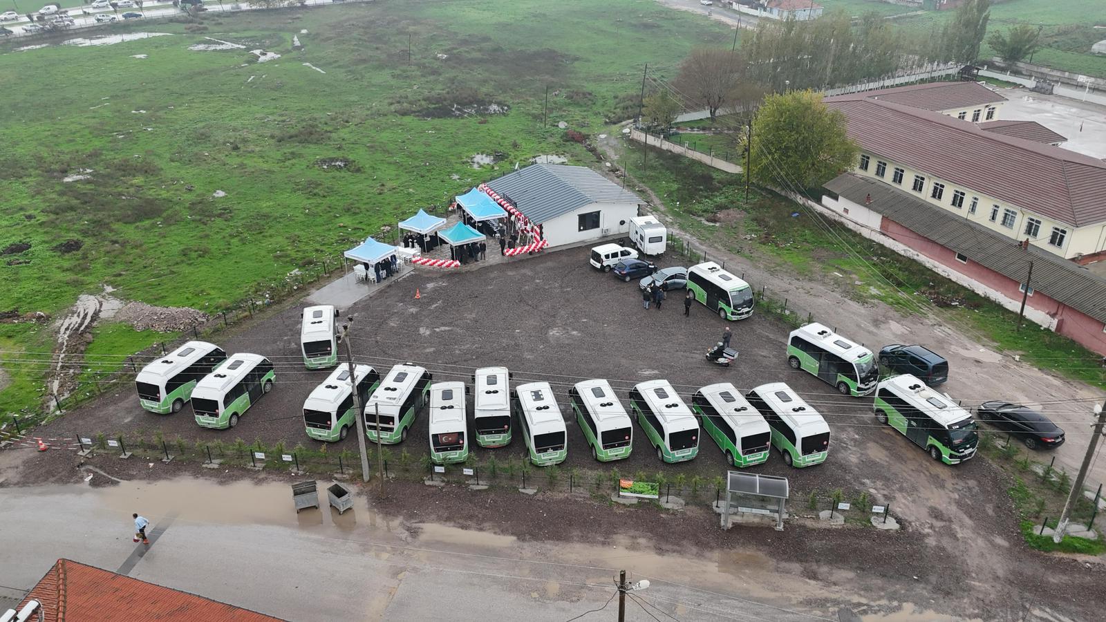 AYŞEBACI MİNİBÜSLERİNE MODERN TESİS