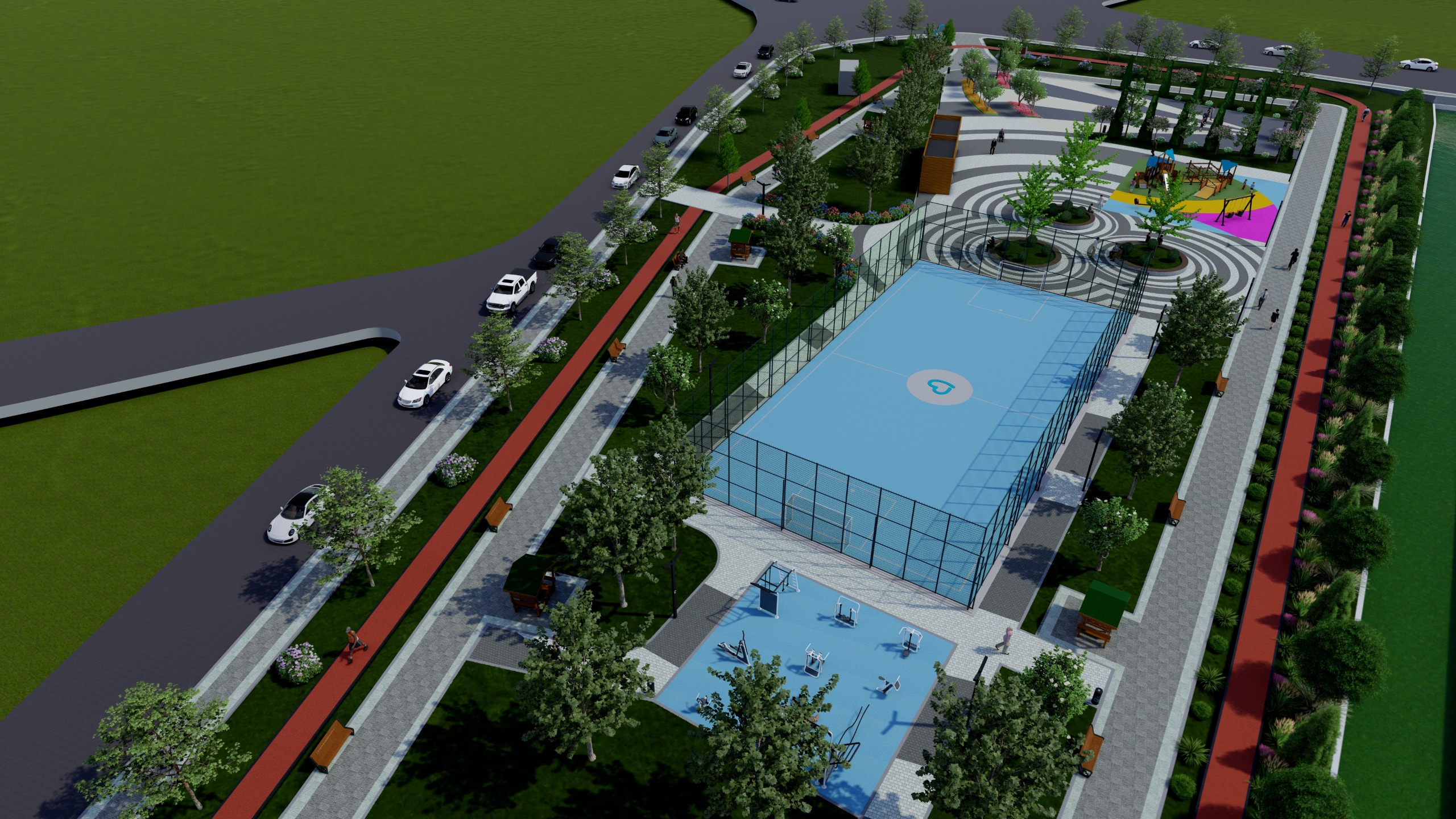 Başkan Akın Kuvayı Milliye Mahallesini Şüheda Parkla buluşturuyor