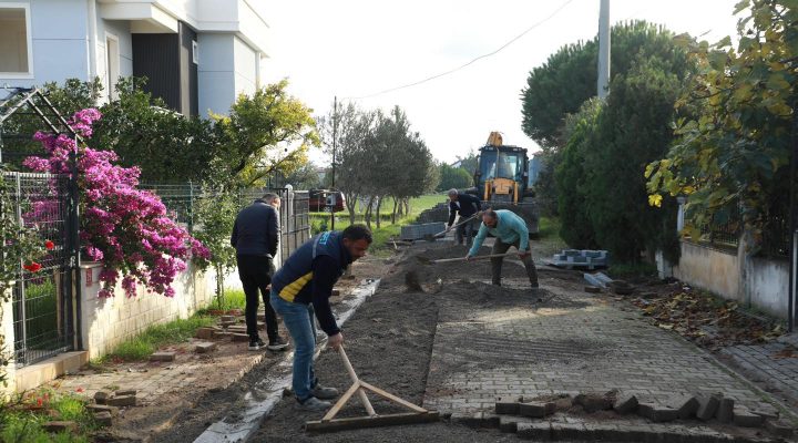 BURHANİYE’DE ÇALIŞMALAR SON SÜRAT DEVAM EDİYOR