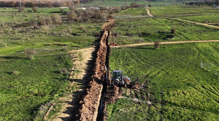 BASKİ Susurluk’ta yeni yerleşim bölgesini suya kavuşturdu