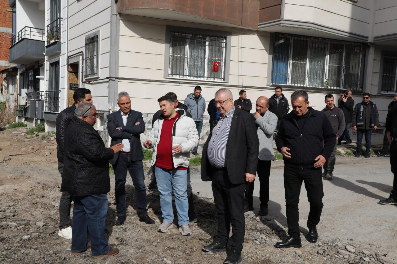 EDREMİT’TE HİZMET SEFERBERLİĞİ