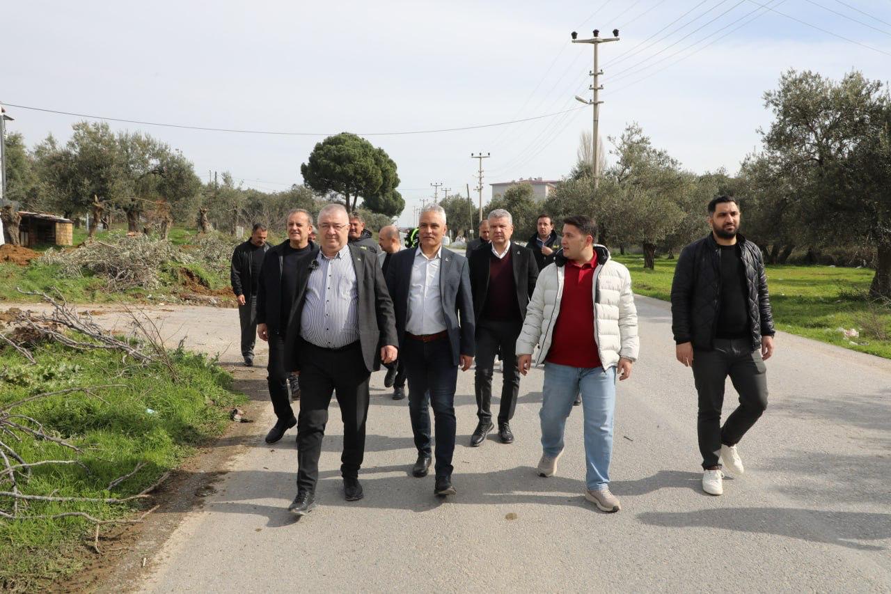 5 EDREMİT’TE HİZMET SEFERBERLİĞİ