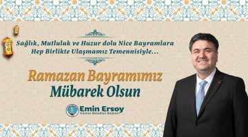 EMİN ERSOY RAMAZAN BAYRAMI KUTLAMA İLANI
