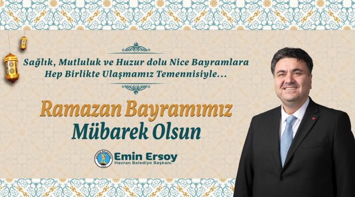 EMİN ERSOY RAMAZAN BAYRAMI KUTLAMA İLANI