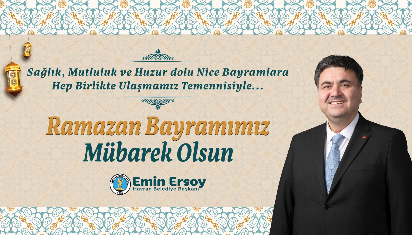 EMİN ERSOY RAMAZAN BAYRAMI KUTLAMA İLANI
