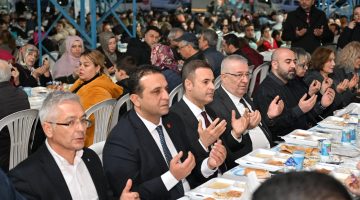 Büyükşehir’in bereket sofrası Edremit’te kuruldu