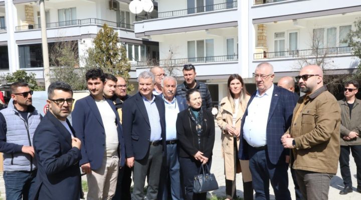 Edremit Belediyesi’den Narlı’dan Bostancı’ya saha mesaisi